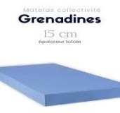 Matelas "THIRIEZ" déhoussables 160 X 200 X 15 cm de hauteur (modèle Grenadine)