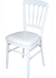Chaise napoleon blanche en résine