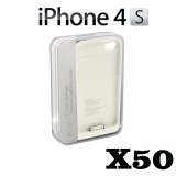 Iphone 4 4S Coque Etuit Protection Batterie Externe Rechargeable Chargeur