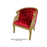 Destockage fauteuil baroque
