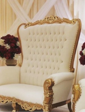 Trône baroque 4 places à destocker