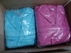 PEIGNOIRS 100 % COTON