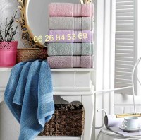 LOT SERVIETTES 100% COTON