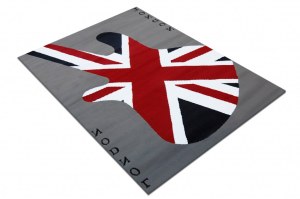 Lot de 150 tapis Guitare grise