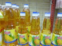 Corn oil ready for sale
