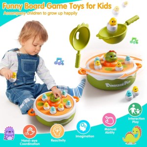 Lot de jeux interactifs Dinosaur Pot – Attrape-dinosaures – 3 ans et plus