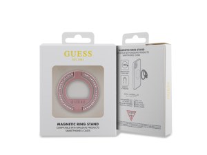 Anneau de support Guess Magsafe 360° orné de strass