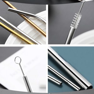 SET DE PAILLES MÉTALLIQUES MULTICOLORES MSS-200