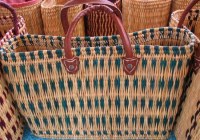 Lot revendeur de 200 Paniers marocains tressés