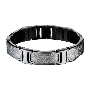 BRACELET ESTAMPE D'ART EN ACIER FRAPPÉ 30 FOIS HBBR1503