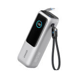 Ankers 25,000 mAh 165W Laptop Power Bank, Portable Charger with Built-In USB-C Cables