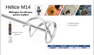 Hélice en M14