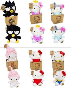 Hello Kitty – Peluche dans sac en papier – 27 cm – 6 modèles assortis – Vente en gros...