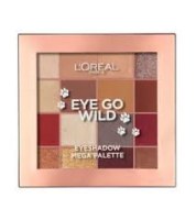 LOT L'Oréal Méga Palette Ombres à Paupières Eye Go Wild 03 18g