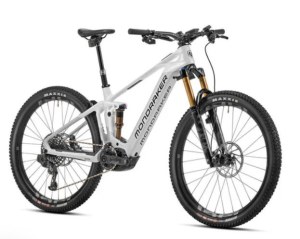HILLARIOUS Ready to Ship Mondraker - Crafty Carbon RR SL Bike - Silverwhite E-MTB EnduroAM