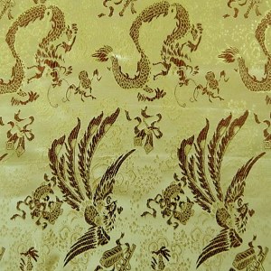 Tissu de brocart au broderie fine - Vente tissus en gros ou moyen quantité (G129)