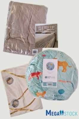 Textiles de maison, destockage per kg