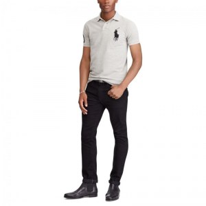 Lot de 5 Polos Gris RALPH LAUREN