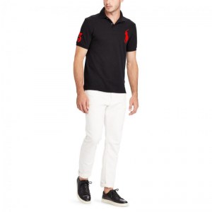 Lot de 5 Polos Noir RALPH LAUREN