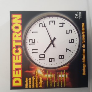 Lot d'horloges détecteur de fumé