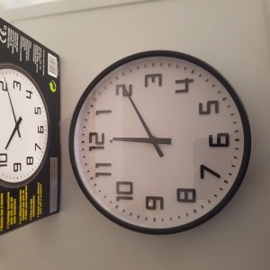 Lot d'horloges détecteur de fumé