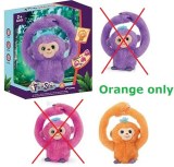 HOT FUR STAR ROLLING MONKEY AVEC SON 17X21,5CM