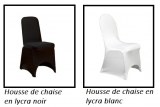 GROSSISTE housse de chaise en lycra/spandex