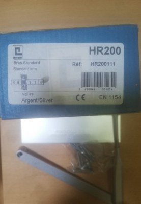 FERME-PORTE HERACLES HR200 AVEC BRAS A COMPAS