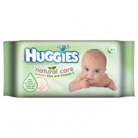 Palette Lingettes Huggies Natural Care 10x64