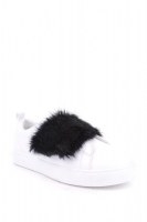 Chaussures avec fausse fourrure pour femme