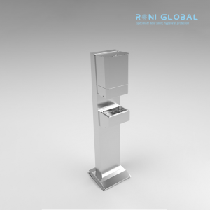 RONI GLOBAL Déstockage grossiste HYDRONI 1. Appareil de désinfection sur pieds avec dét...
