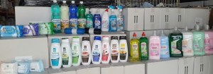 Déstockage de produits d'hygiène
