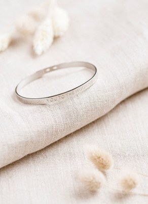 [DESTOCKAGE] Bracelets joncs à messages - Couleurs or, or rose, argent