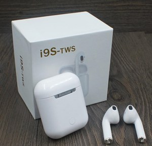 Ecouteurs bluetooth avec boitier de recharge-BLANC