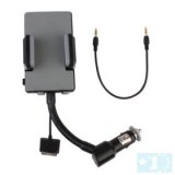 Tout-en-1 kit mains libres voiture pour iPhone & Transmetteur FM pour iPod