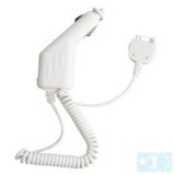 Chargeur de voiture avec cable spiralé pour Apple iPad / 2/iphone IPAD 4 3g 3gs/ipod