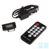 Transmetteur FM & télécommande et chargeur pour iPhone / iPod