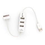 USB 2.0 3 ports hub pour iPhone 3G / 4 Chargeur