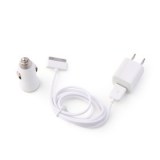 3-in-1 ac / chargeur de voiture / Kit de cables pour iPhone 3G/3GS/4