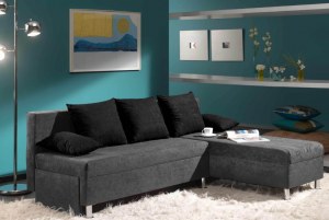 Canapé d'angle convertible modulable