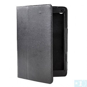 Litchi Etui en cuir PU avec support pour iPad Mini