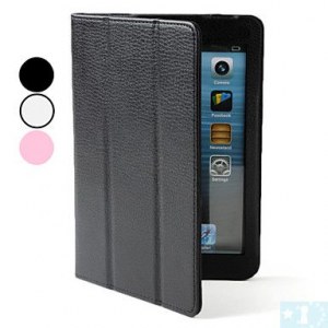 Etui en Cuir PU Pliable avec Support pour iPad Mini