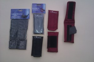 Lot étuis est poches ramasse crottes.