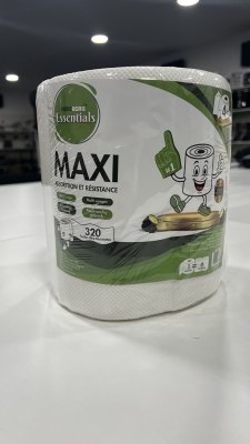 Herzberg Essentials HG-ETP300 | 4-Ply Industrial Paper Towel Roll – 320 Sheets | €0.76/...