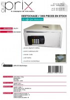 Coffre fort électronique "laptop"