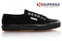 Superga noir homme femme