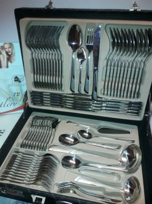 Recherche lot de couverts 72 pieces