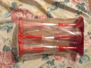 Flute de champagne jetable