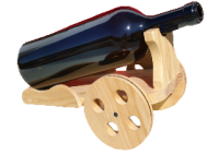 SUPPORT BOIS POUR BOUTEILLE DE 5 OU 6 LITRES