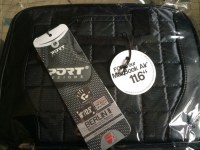 Porte housse Berlin 10" noir